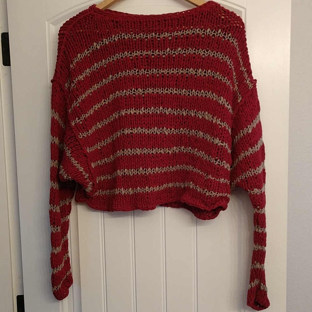 Free People Easy Stripe Sweater